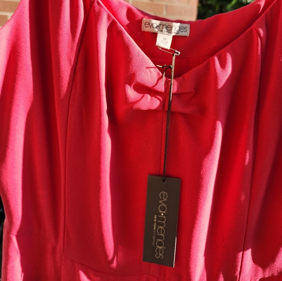 Eva Mendes Pink Dress sz12 - Picture 8 of 12